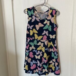 Wonder Nation Multicolor Butterfly Print Dress